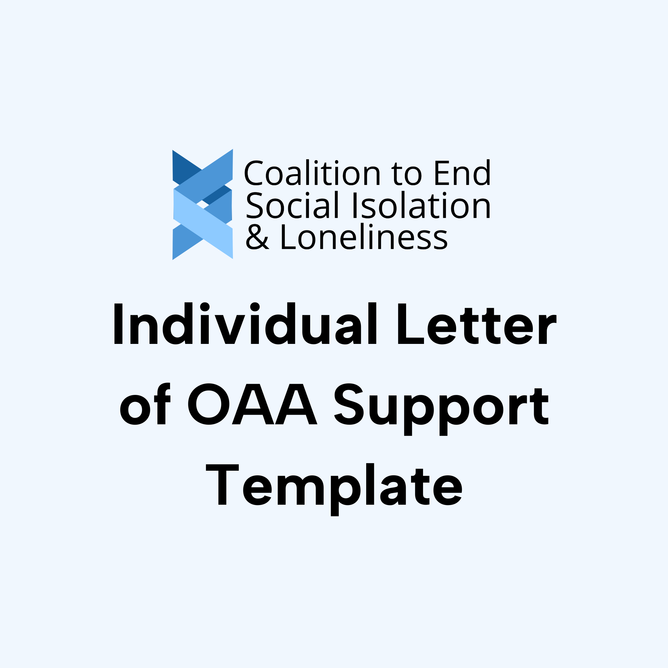 Protected: Individual Letter of OAA Support Template